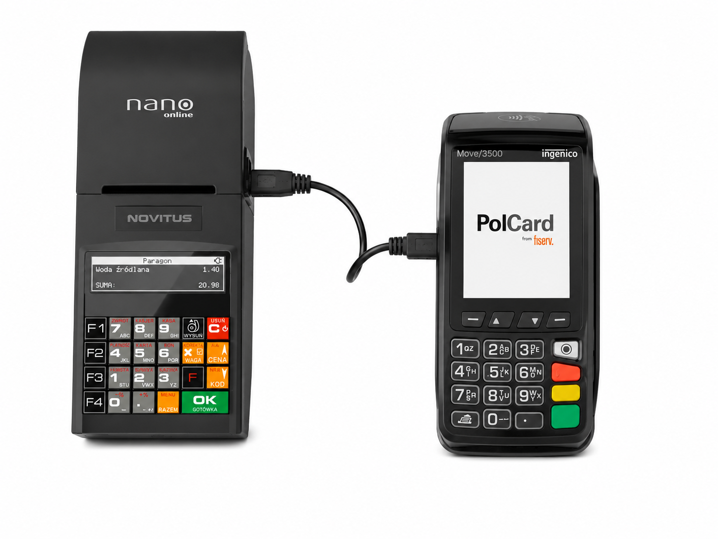 Kasa fiskalna NOVITUS NANO ONLINE + Terminal płatniczy (możliwość zakupu na raty)